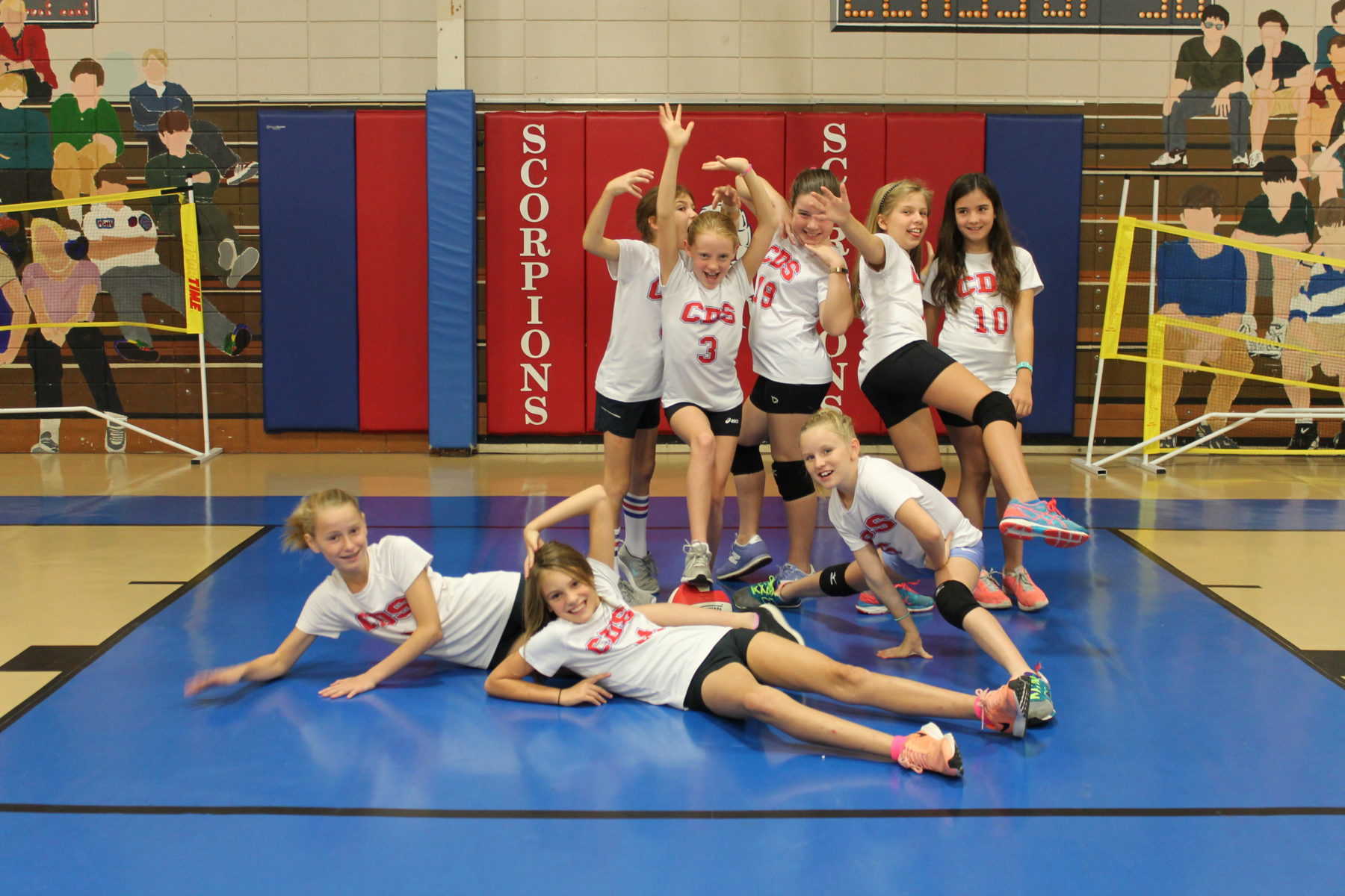 2nd 5th grade volleyball | Charleston Day School