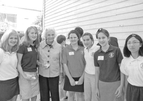 Sandra Day O'Connor visits Charleston Day School